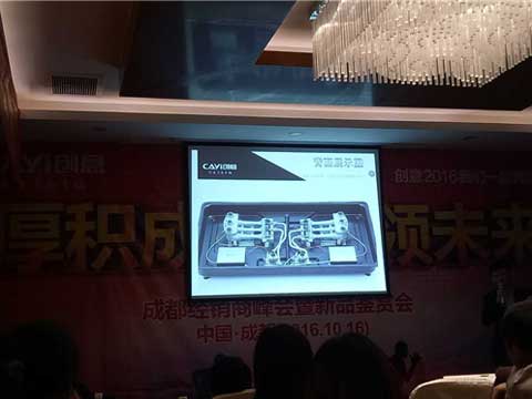 熱烈祝賀創(chuàng)意成都經(jīng)銷商峰會暨新品鑒賞會圓滿落幕