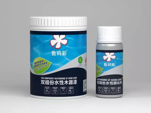 數(shù)碼彩雙組份水性木器漆，讓家具表面一抹即凈