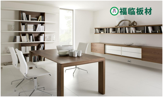 福臨板材定制格調(diào)書柜，滋養(yǎng)“書香女人”很有妙招