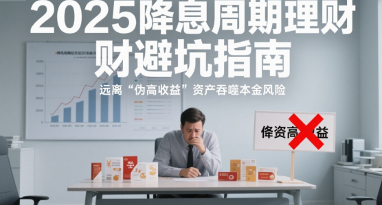 2025降息周期理財避坑指南：遠離“偽高收益”資產(chǎn)吞噬本金風險