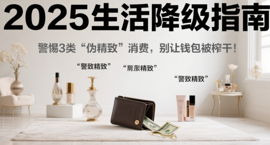 2025生活降級指南：警惕3類“偽精致”消費(fèi)，別讓錢包被榨干!