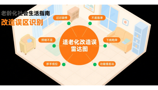 老齡化社會生活指南：避開適老化改造誤區(qū)，降低跌倒風(fēng)險