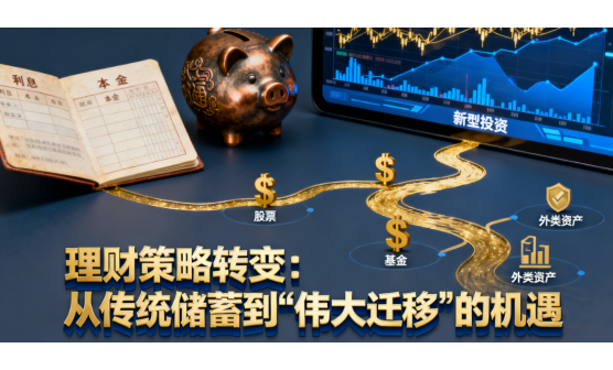 理財策略轉(zhuǎn)變：從傳統(tǒng)儲蓄到“偉大遷移”的機遇