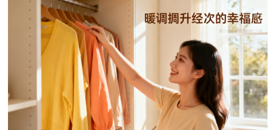 衣柜色彩心理學(xué)：選對(duì)色調(diào)提升每日幸福感